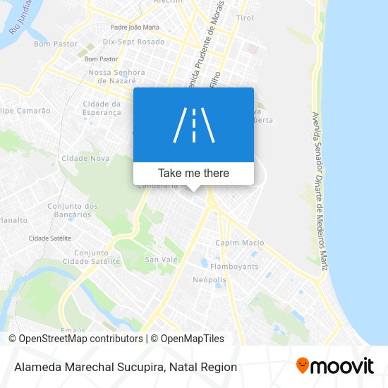 Alameda Marechal Sucupira map