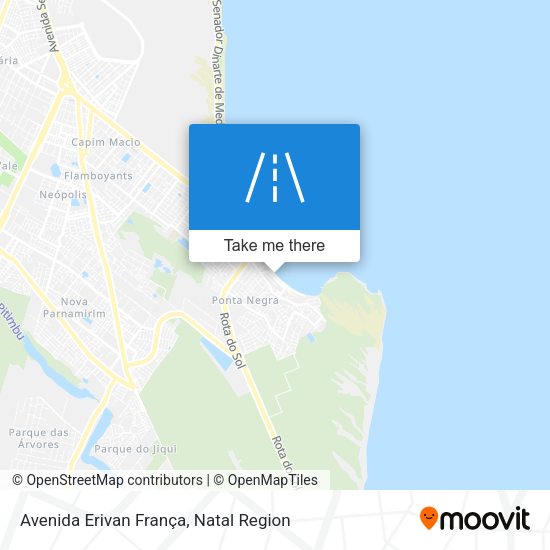 Avenida Erivan França map