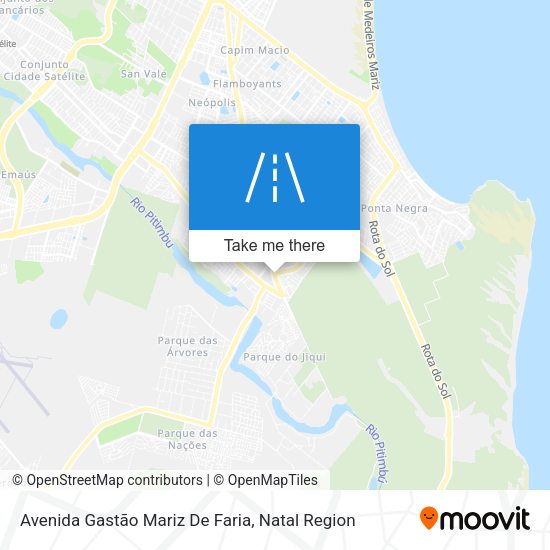 Avenida Gastão Mariz De Faria map