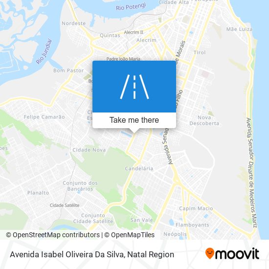 Avenida Isabel Oliveira Da Silva map