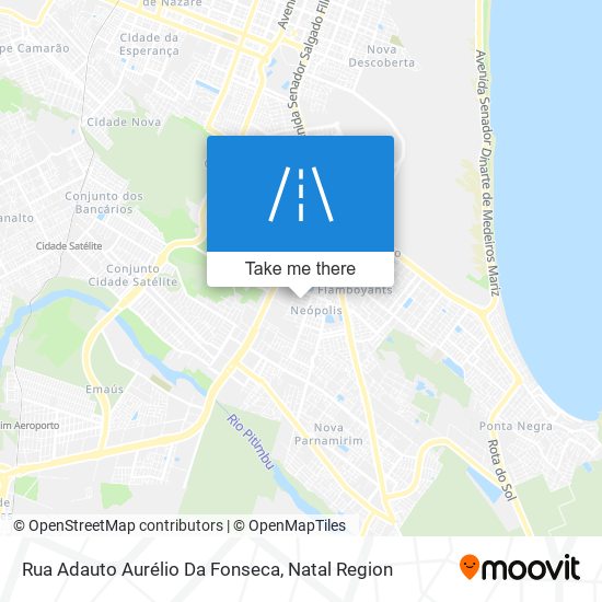 Rua Adauto Aurélio Da Fonseca map