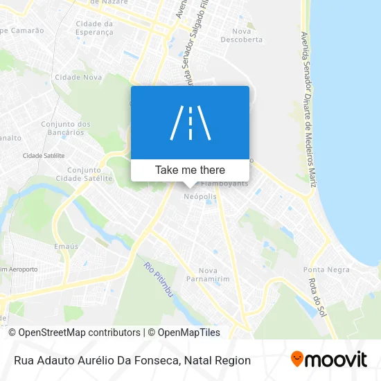 Rua Adauto Aurélio Da Fonseca map