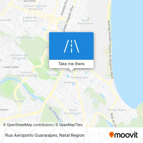 Rua Aeroporto Guararapes map