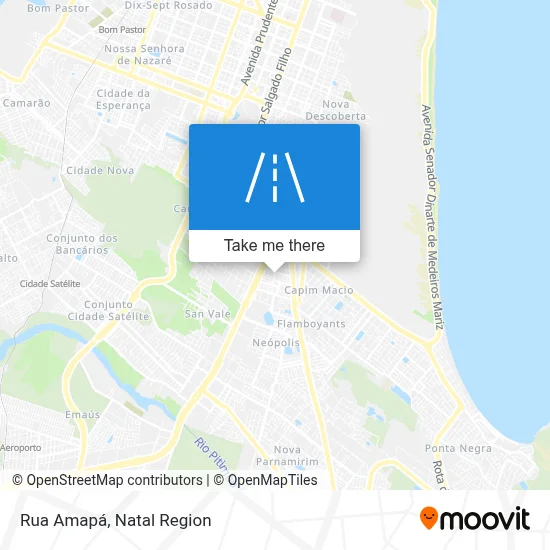 Rua Amapá map