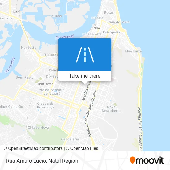 Rua Amaro Lúcio map
