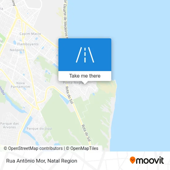 Rua Antônio Mor map