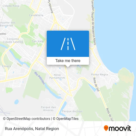 Rua Arenópolis map