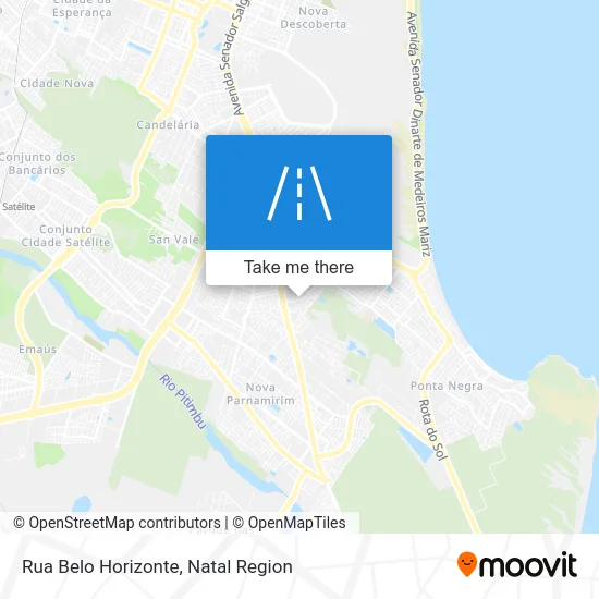 Rua Belo Horizonte map