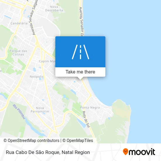 Rua Cabo De São Roque map