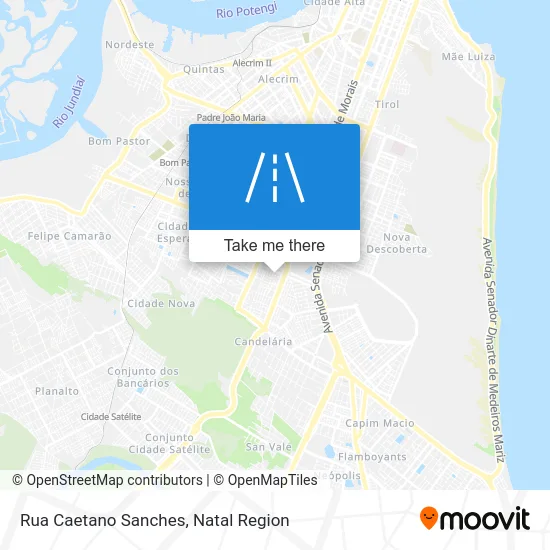 Rua Caetano Sanches map
