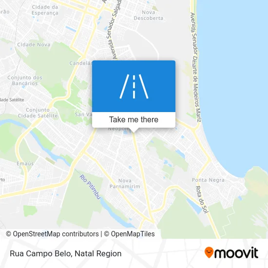 Rua Campo Belo map