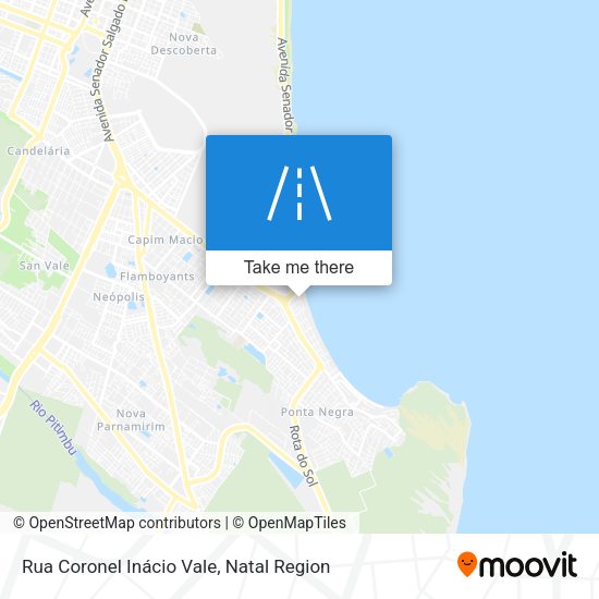 Rua Coronel Inácio Vale map