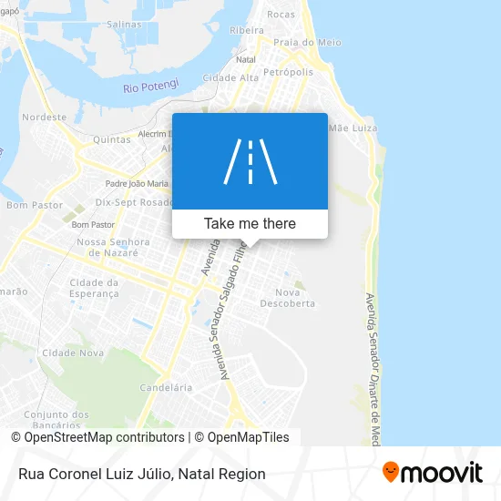 Rua Coronel Luiz Júlio map