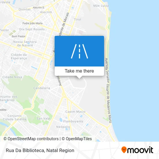 Rua Da Biblioteca map