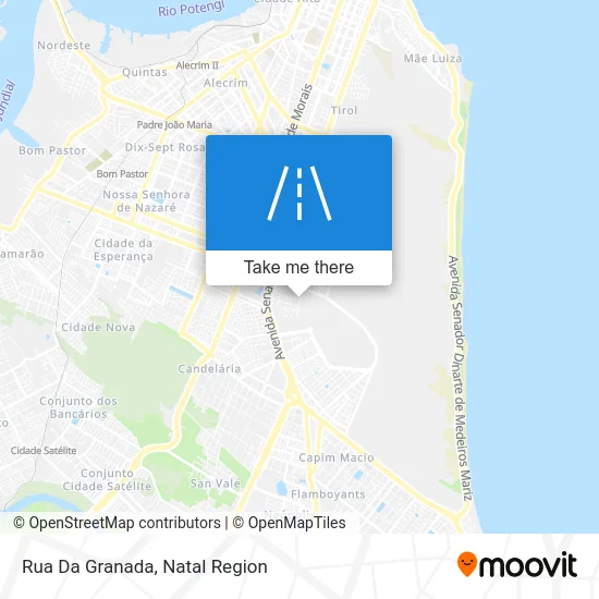 Rua Da Granada map
