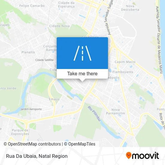 Rua Da Ubaia map