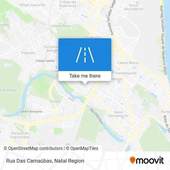 Rua Das Carnaúbas map