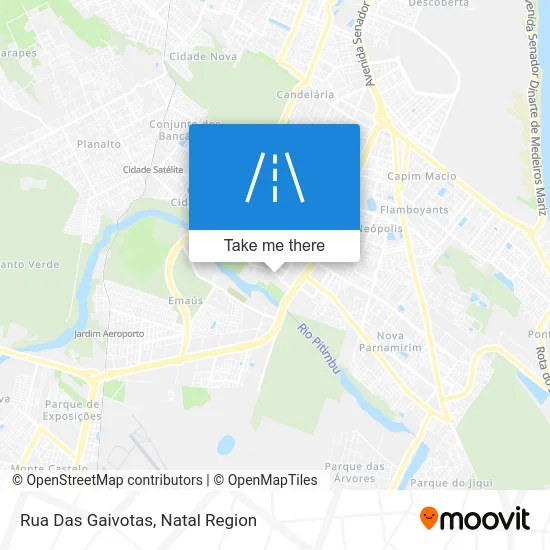 Rua Das Gaivotas map