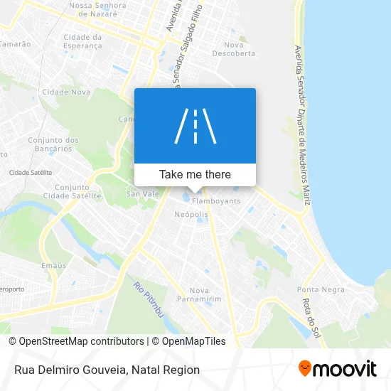 Rua Delmiro Gouveia map