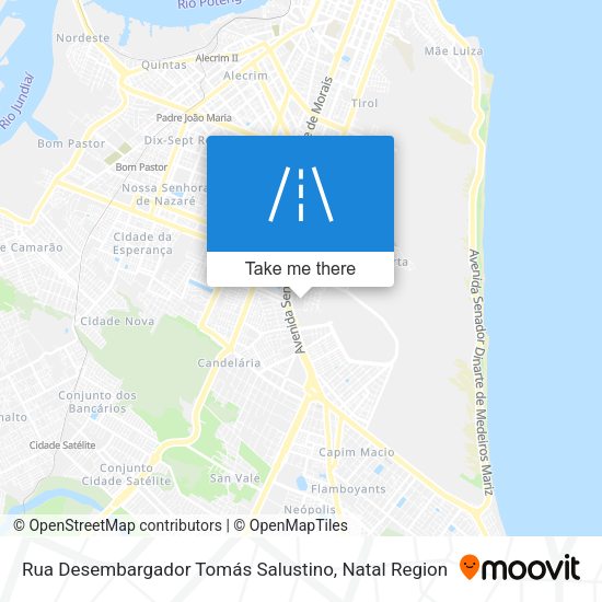 Rua Desembargador Tomás Salustino map