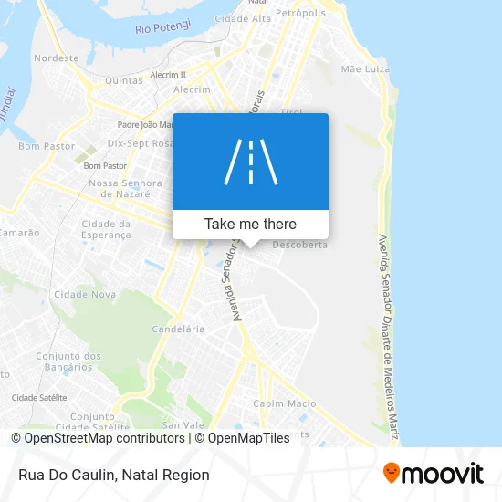 Rua Do Caulin map