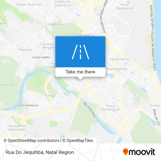 Rua Do Jequitibá map