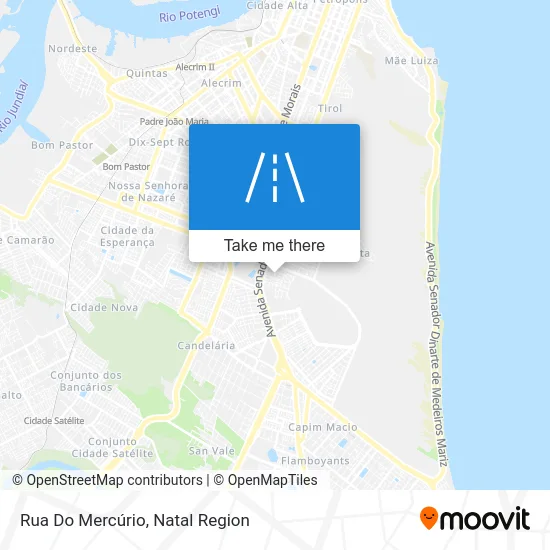 Rua Do Mercúrio map