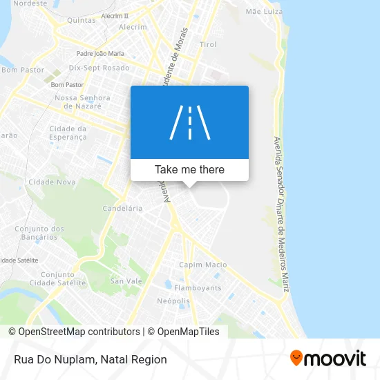 Rua Do Nuplam map
