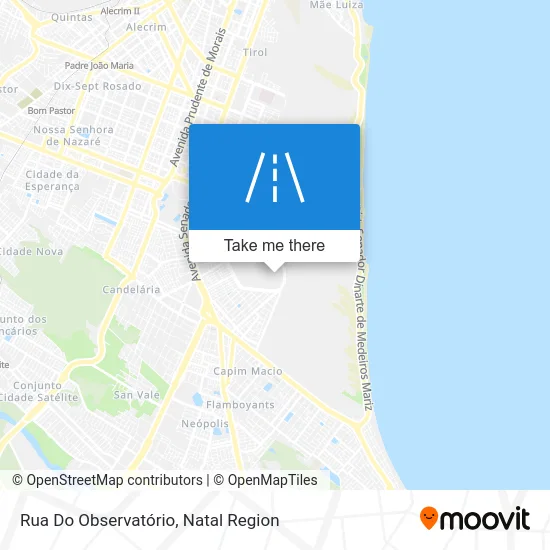 Rua Do Observatório map