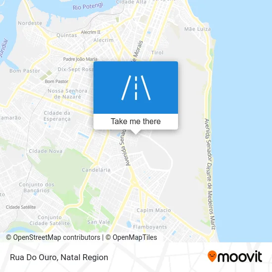 Rua Do Ouro map