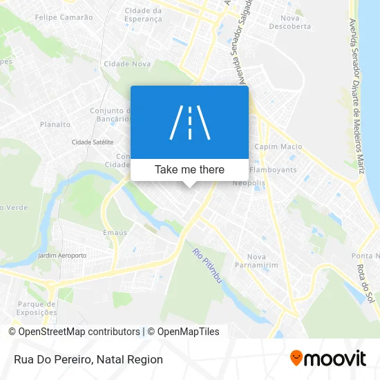 Rua Do Pereiro map