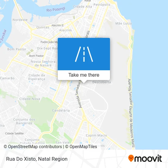 Rua Do Xisto map