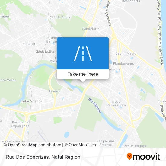 Rua Dos Concrizes map