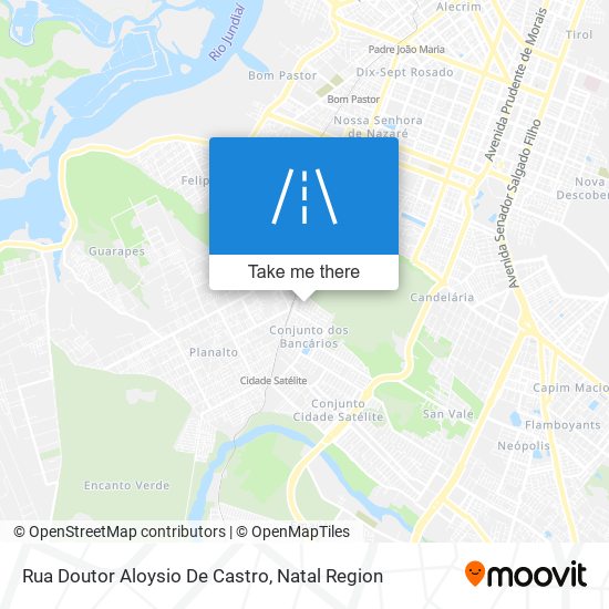 Rua Doutor Aloysio De Castro map