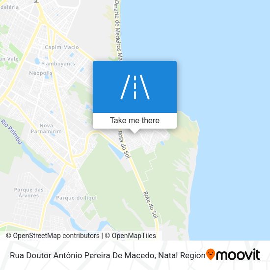 Rua Doutor Antônio Pereira De Macedo map
