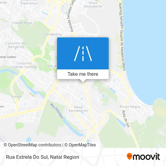 Rua Estrela Do Sul map