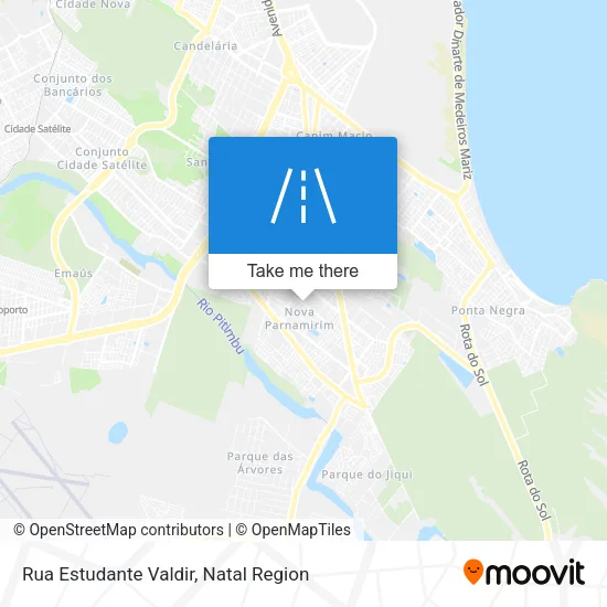 Rua Estudante Valdir map