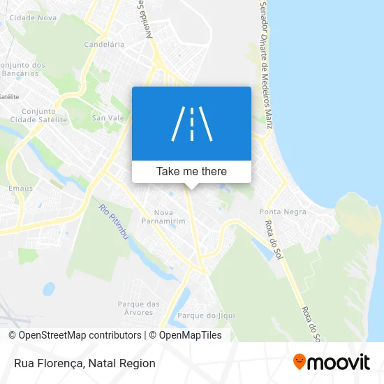 Rua Florença map