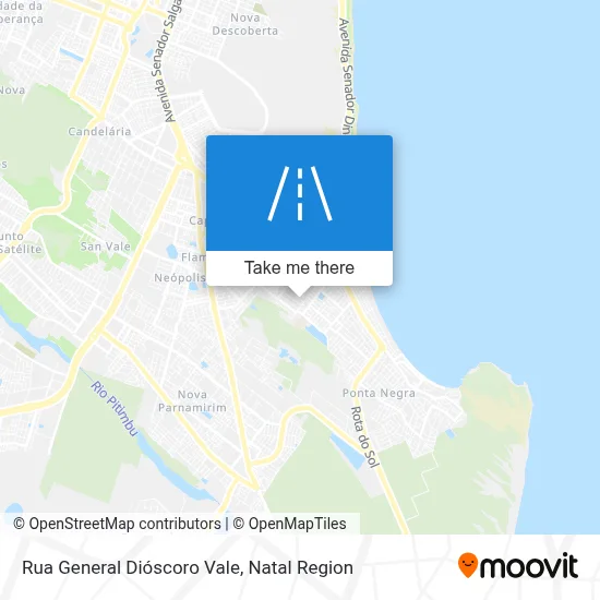 Rua General Dióscoro Vale map