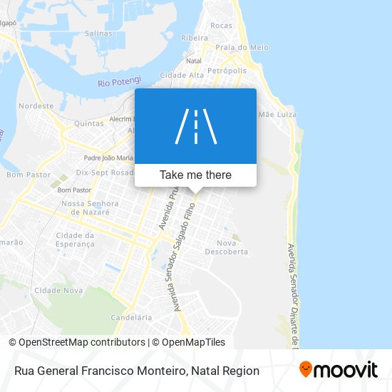 Rua General Francisco Monteiro map