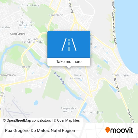 Rua Gregório De Matos map
