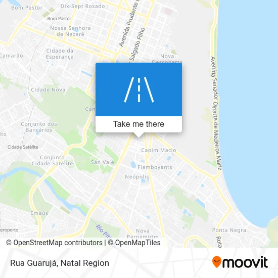 Rua Guarujá map