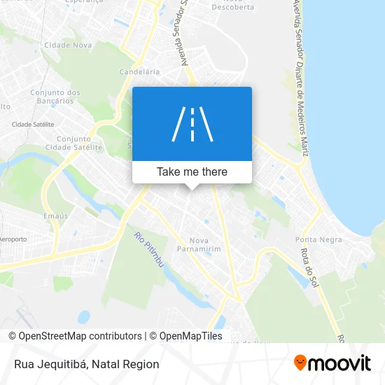 Rua Jequitibá map