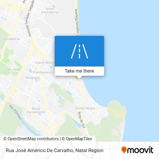Rua José Américo De Carvalho map