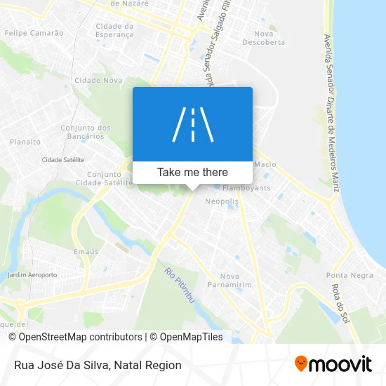 Rua José Da Silva map