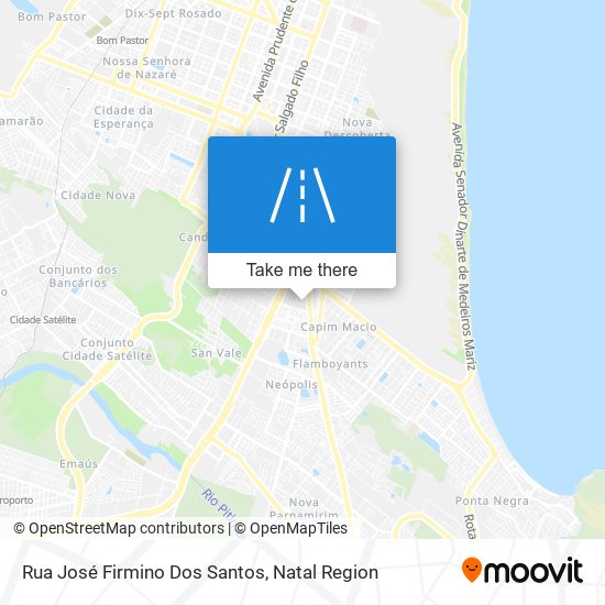 Rua José Firmino Dos Santos map