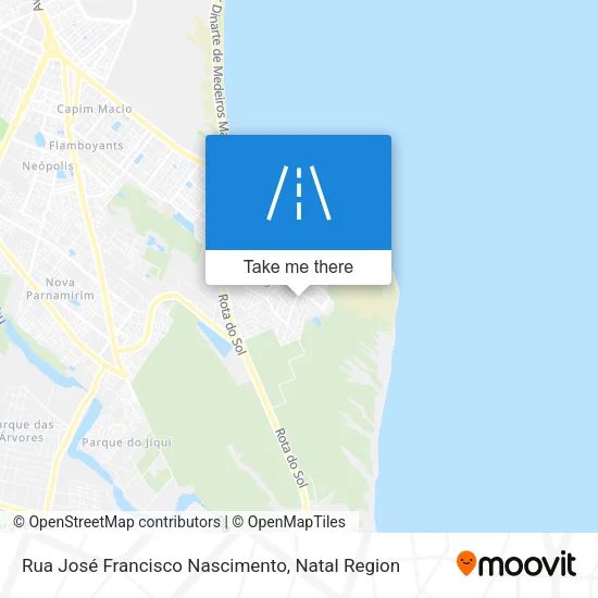 Rua José Francisco Nascimento map