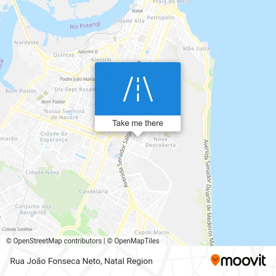 Rua João Fonseca Neto map