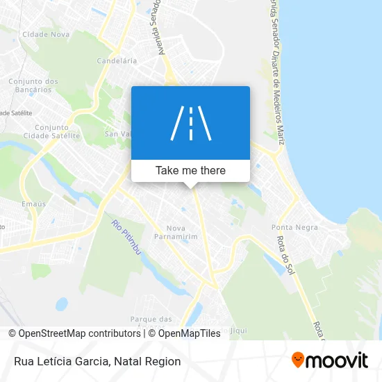 Rua Letícia Garcia map