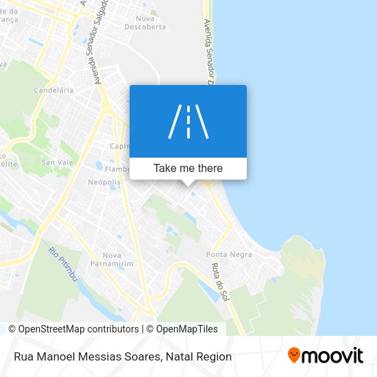 Rua Manoel Messias Soares map